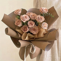 1pc Solid Roll Wrapping Paper Craft Paper Thicker 100% Pure Paper Flower Wrappin