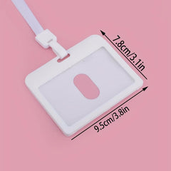 Horizontal Card Cover Stationery Gift Packaging Neck Work Student Protect
