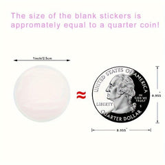 DIY Gift Wrap Sticker Circular Seal Label Self-adhesive Packaging - 10