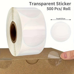 DIY Gift Wrap Sticker Circular Seal Label Self-adhesive Packaging - 10