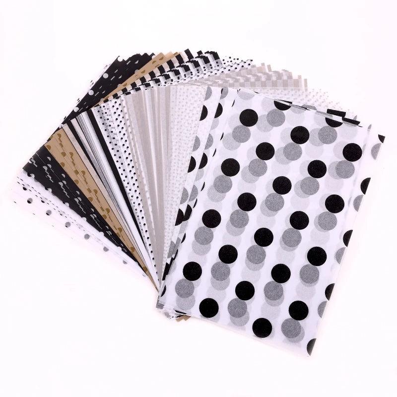 80pcs A4 Multicolor Tissue Paper for Wedding & Gift Wrapping