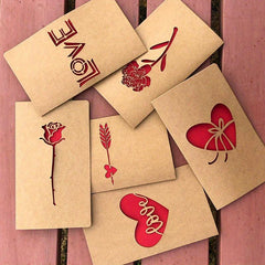 Friendly Paper Card Laser Hollowing Process