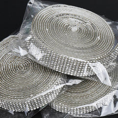 Rhinestone Tape Ribbons for Bouquets Flower Wrapping Craft Supplies