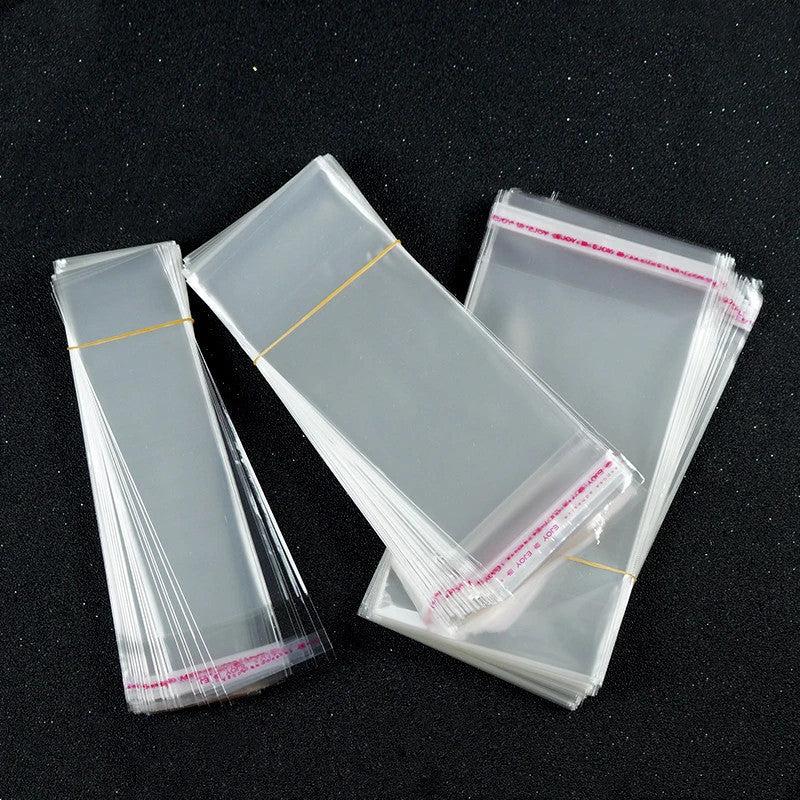 500 Transparent Self Sealing Fiberglass Bags - Various Sizes