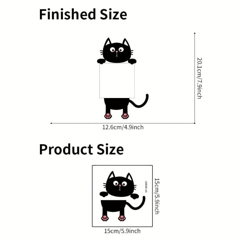 Cat Wall Sticker Self Adhesive Switch Decoration