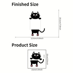 Cat Wall Sticker Self Adhesive Switch Decoration