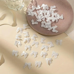 20pcs Silk Ribbon Butterfly Knots for DIY Gift Packaging and Decoration