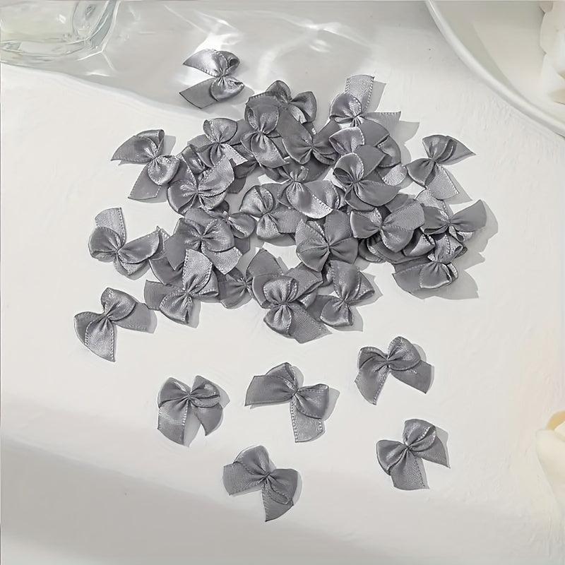 20pcs Silk Ribbon Butterfly Knots for DIY Gift Packaging and Decoration