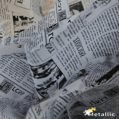 Metallic Print Translucent Gift Wrapping Tissue Paper Bulk