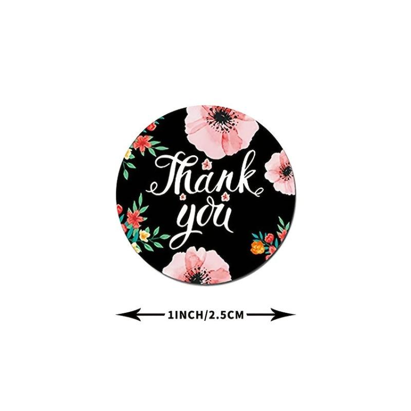 500 Thank You Stickers for Business Cards
