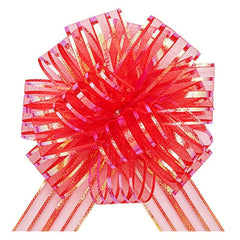 1pc 15 24 Cm Large Pull Bows for Gift Wrapping Ribbon Christmas Bows