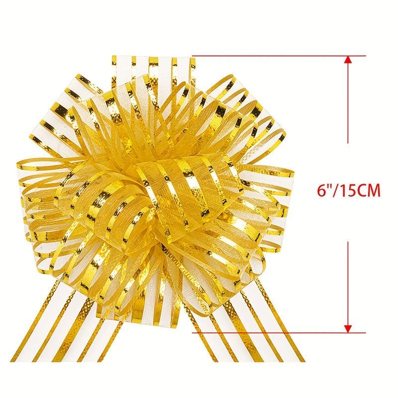 1pc 15 24 Cm Large Pull Bows for Gift Wrapping Ribbon Christmas Bows