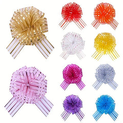 1pc 15 24 Cm Large Pull Bows for Gift Wrapping Ribbon Christmas Bows