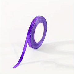 Glitter Balloon Ribbon + Adhesive Sticker Set