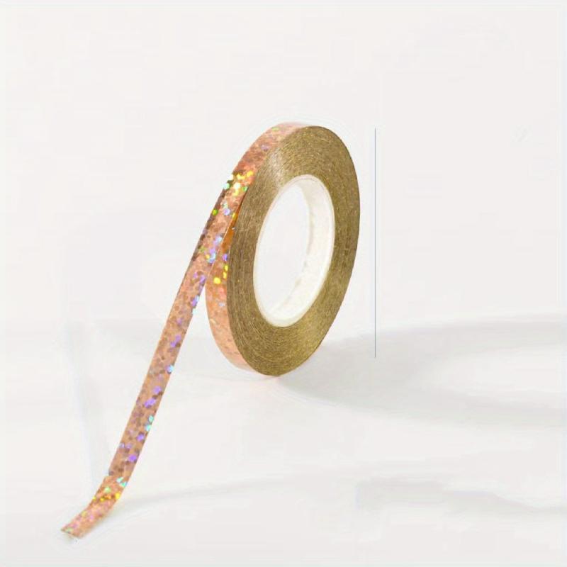 Glitter Balloon Ribbon + Adhesive Sticker Set