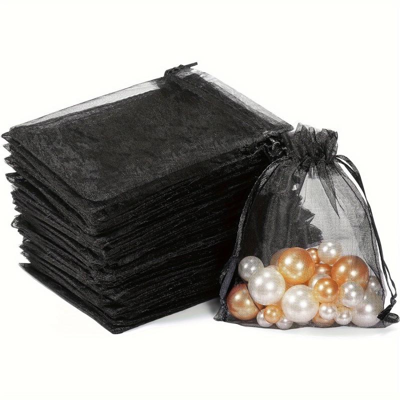 50pcs Organza Gift Bags Wedding Party Favor Bags Jewelry Bags