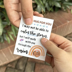 2pcs Pocket Hug Poem Card Cheer Up Gift Friendship Isolation Thinking of You