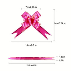 200pcs Assorted Pull Bows for Christmas Weddings Birthdays