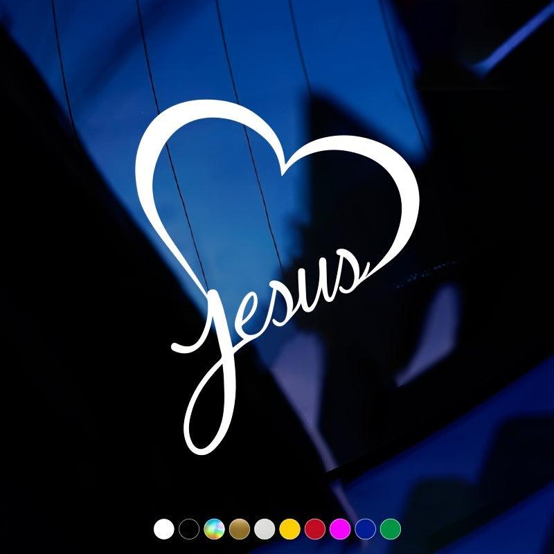 Removable Letter Heart Glitter Stickers for Your Car