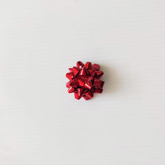 40pcs Christmas Bows Thanksgiving Gift Decoration Star Bow Holiday Decoration