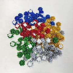 40pcs Christmas Bows Thanksgiving Gift Decoration Star Bow Holiday Decoration