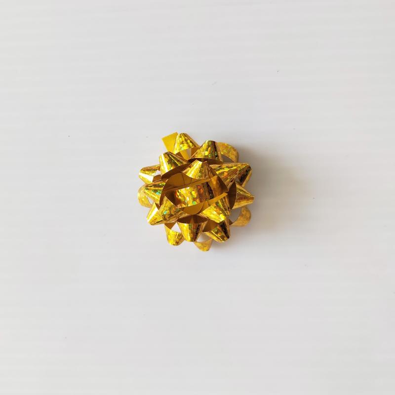 40pcs Christmas Bows Thanksgiving Gift Decoration Star Bow Holiday Decoration