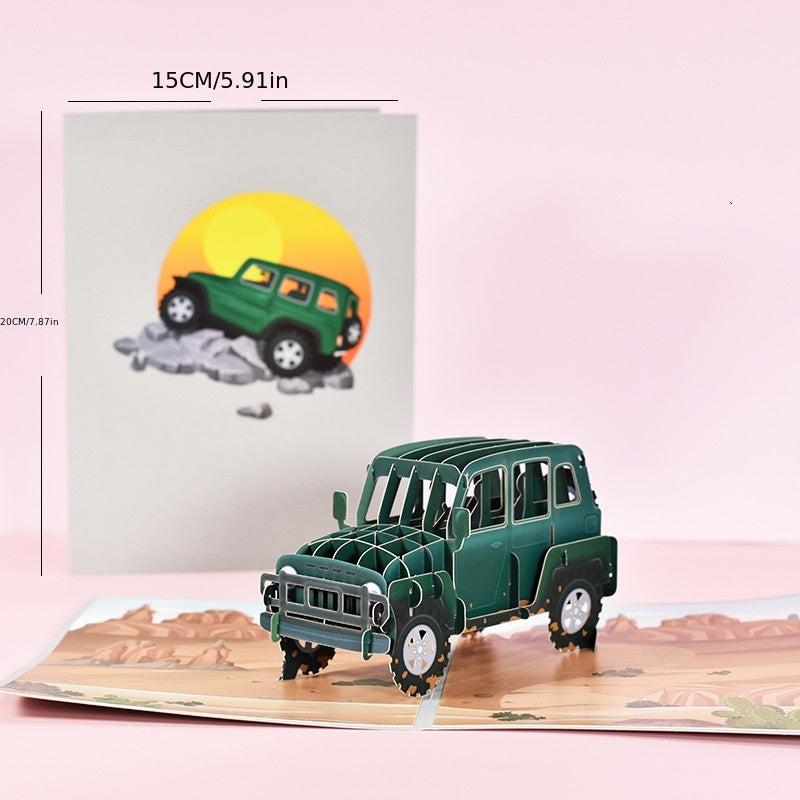 3D Pop Up Greeting Cards for Birthdays, Father's Day, Children's, Anniversaries
