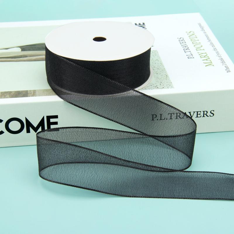 Transparent Gauze Tape 9 Meters - Gift Wrapping Ribbon for Wedding Decoration