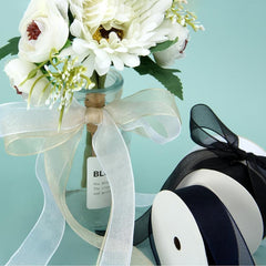 Transparent Gauze Tape 9 Meters - Gift Wrapping Ribbon for Wedding Decoration