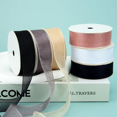 Transparent Gauze Tape 9 Meters - Gift Wrapping Ribbon for Wedding Decoration