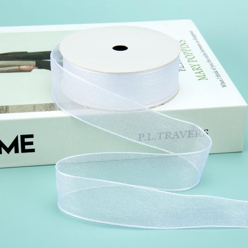Transparent Gauze Tape 9 Meters - Gift Wrapping Ribbon for Wedding Decoration