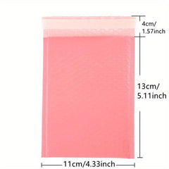 20-40 Pink Bubble Mail Envelopes 11x13cm Small Business Packaging Bag