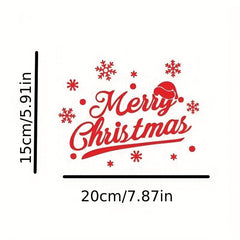 Merry Christmas Santa Claus 3D Waterproof Sticker for Cars Windows