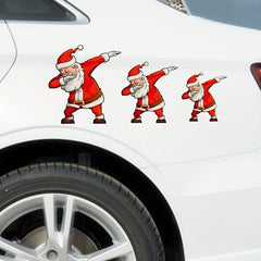 Merry Christmas Santa Claus 3D Waterproof Sticker for Cars Windows