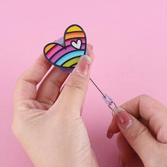 Love Shape Card Buckle Stationery & Gift Packaging Supplies