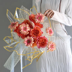 20pcs Flower Wrapping Paper Waterproof & Clear for Bouquets