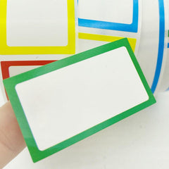250pcs Handwriting Mark Sticker Roll for Bottles & Boxes