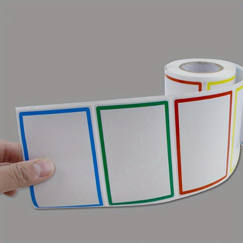 250pcs Handwriting Mark Sticker Roll for Bottles & Boxes