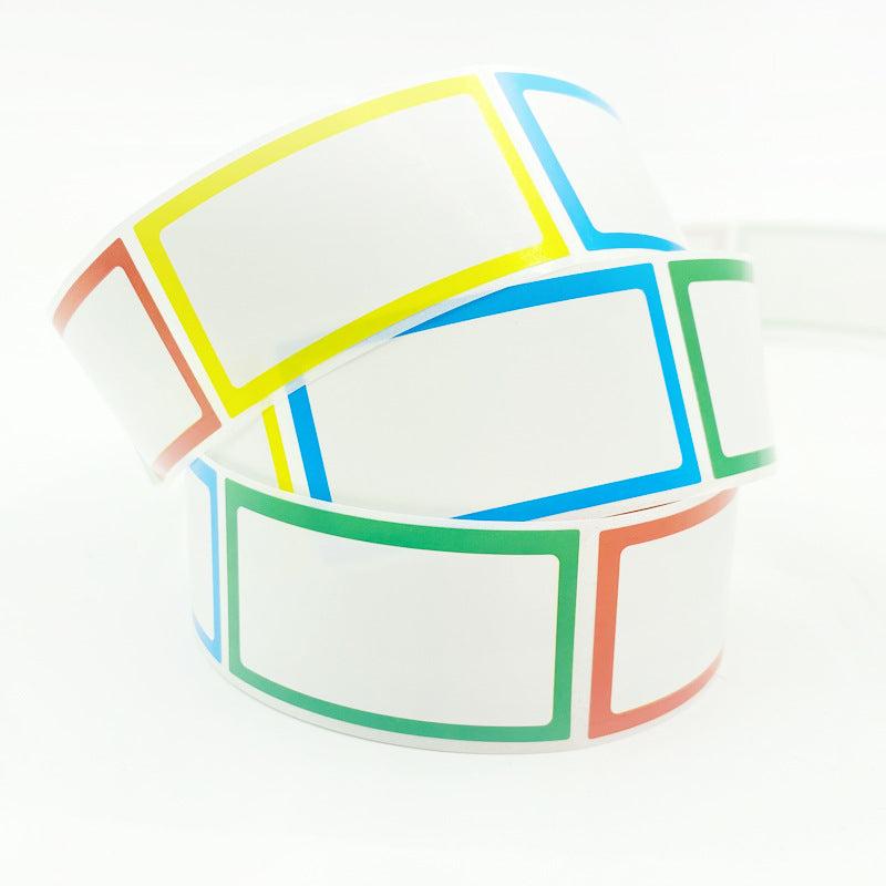 250pcs Handwriting Mark Sticker Roll for Bottles & Boxes
