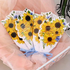 Paper Flowers Bouquet Greeting Cards - Birthday Anniversary Gift