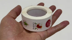 4 Christmas Stickers for Festive Gift Packaging & Decoration