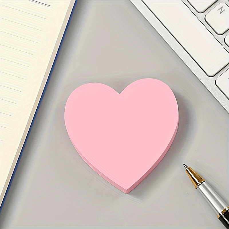 100 Pages Heart Sticky Notes Back To School Supplies