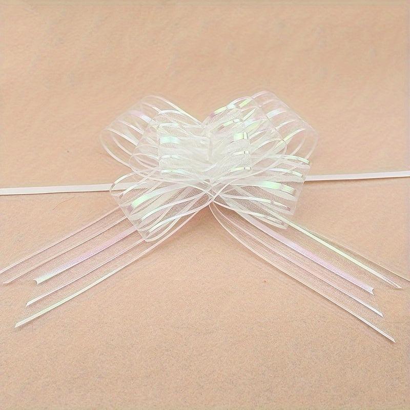 10pcs Pull Bows for Gift Wrapping - Wedding, Birthday, Christmas Presents