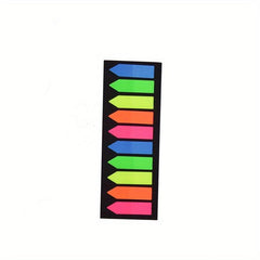 200pcs 300pcs Colorful Fluorescent Index Sticky Note Self Adhesive Memo Pad