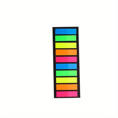 200pcs 300pcs Colorful Fluorescent Index Sticky Note Self Adhesive Memo Pad