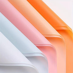 10pcs Waterproof Mist Flower Wrapping Paper Vegetarian Paper