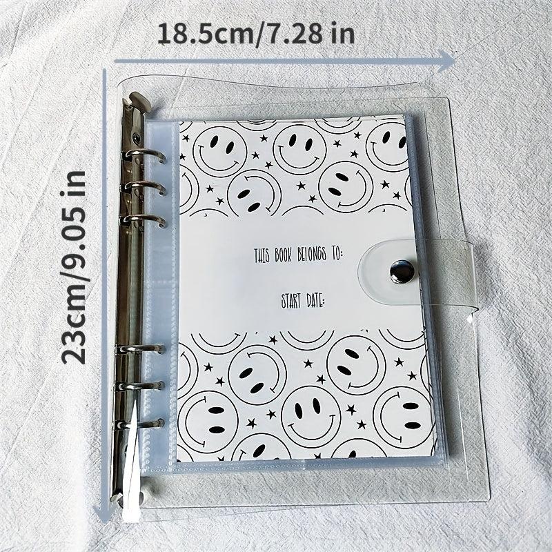 1pc The 100 Envelope Savings Challenge Binder School Supplies