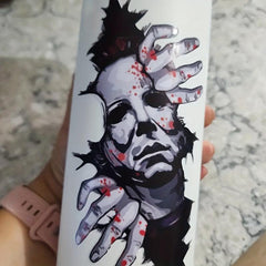 Ultra Realistic Skull Car Sticker for Halloween & Glass Horror Decor