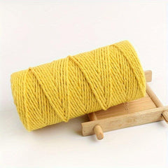 2mm 109 Yards Natural Macrame Cotton Cord Bohemia Macrame Rope