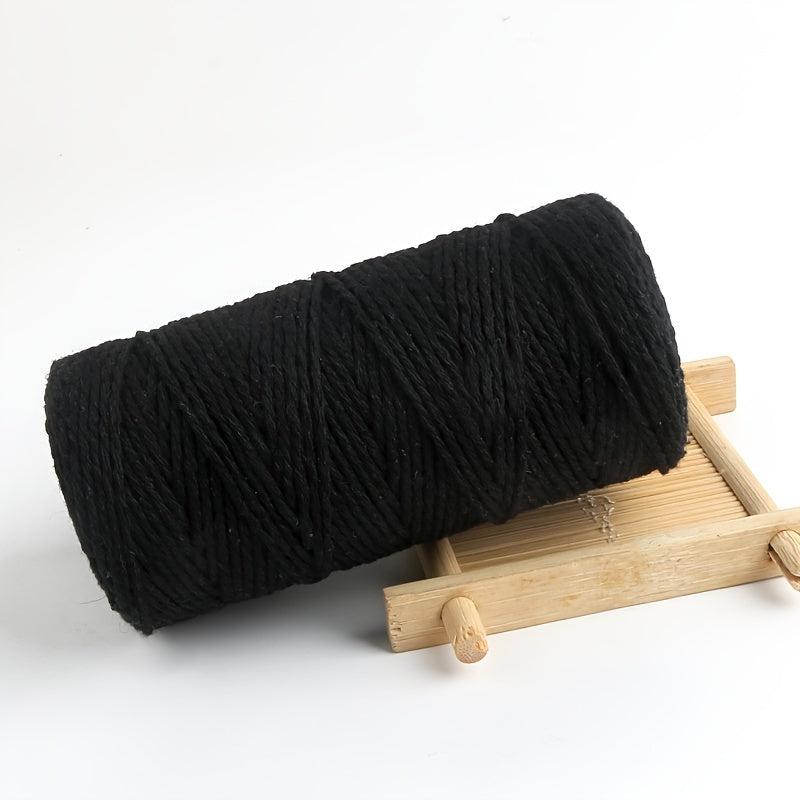 2mm 109 Yards Natural Macrame Cotton Cord Bohemia Macrame Rope